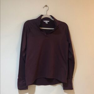 Athleta Women's Plum Half-Zip Hoodie